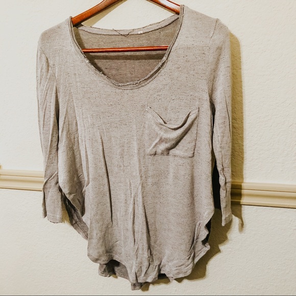 Urban Outfitters Flowey Slit Distressed Tunic - Picture 1 of 3